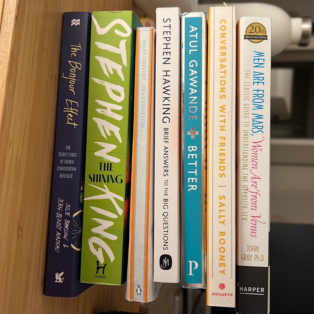 [Prices from 1 to 8 $] Books in perfect condition